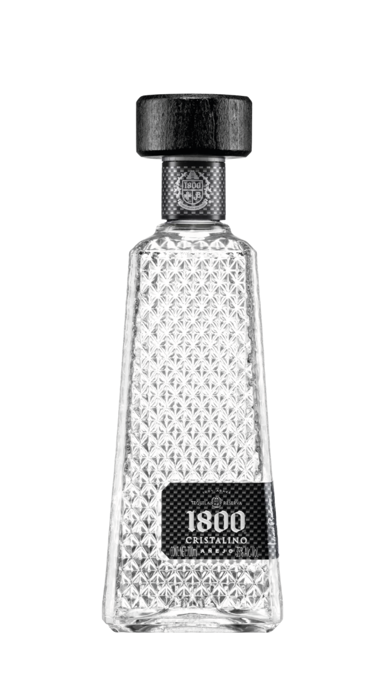 1800cristalino botella