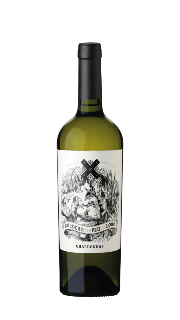 CorderoPielDeLoboChardonnay botella
