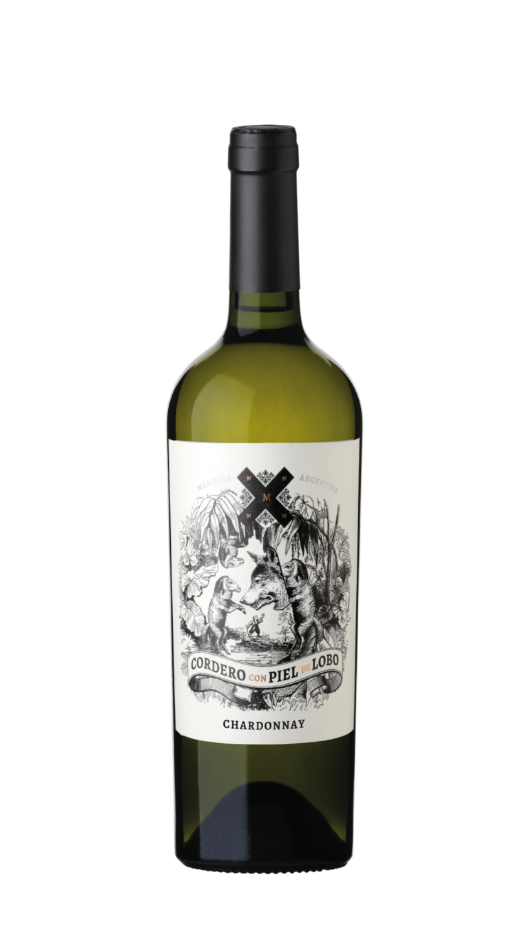 CorderoPielDeLoboChardonnay botella
